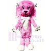 Cute Pink Dog Mascot Costumes Animal	