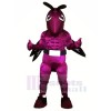 Power Purple Hornet Mascot Costumes Cartoon