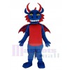 Blue and Red Flying Dragon Mascot Costume Animal