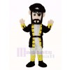 Yellow Cuff Captain Blythe Pirate Mascot Costume