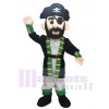 Green Cuff Captain Blythe Pirate Mascot Costume