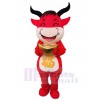 Cow mascot costume