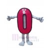 Arabic Number mascot costume