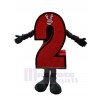 Arabic Number mascot costume