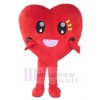 Heart mascot costume