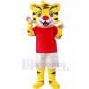 Tiger mascot costume