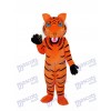 Red Brown Tiger Mascot Adult Costume