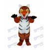 Brown Tiger Mascot Adult Costume