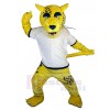 Leopard mascot costume