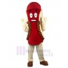 Hotdog mascot costume