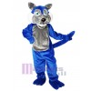 Wolf mascot costume