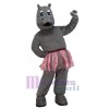 Hippo mascot costume