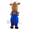 Cow mascot costume