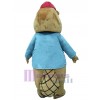 Beaver mascot costume