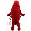 Lobster mascot costume