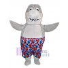 Shark mascot costume