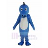 Blue Henry Seahorse Mascot Costume Animal