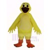 Yellow Waddles Duck Mascot Costume Animal