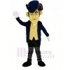 Dark Blue Patriot Mascot Costume People