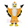 Orange Thunderbird Mascot Costume Animal
