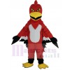 Red and White Thunderbird Mascot Costume Animal