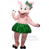 Pig mascot costume