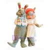 Easter Bunny Rabbit mascot costume