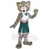 Leopard mascot costume