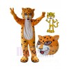 Leopard mascot costume