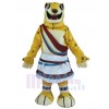 Leopard mascot costume