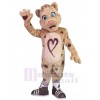 Leopard mascot costume