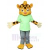 Cheetah mascot costume