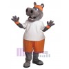 Hippo mascot costume