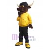 Bull mascot costume