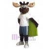 Moose mascot costume