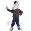 Mustang Horse mascot costume