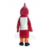 Cardinal Bird mascot costume