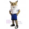 Lynx mascot costume