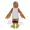 Hawk mascot costume