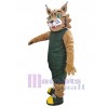 Bobcat mascot costume