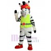 Zebra mascot costume