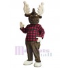 Moose mascot costume