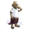 Crocodile mascot costume