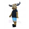 Moose mascot costume