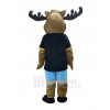 Moose mascot costume
