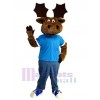 Moose mascot costume