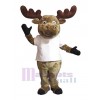 Moose mascot costume