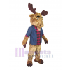 Moose mascot costume