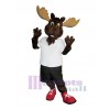 Moose mascot costume