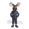 Moose mascot costume